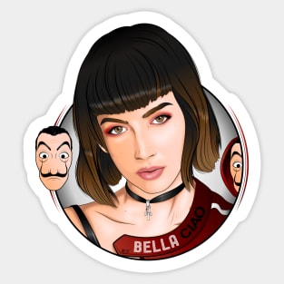 Tokyo: Bella Ciao Sticker